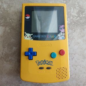 Original Gameboy Color Pokemon Edition.